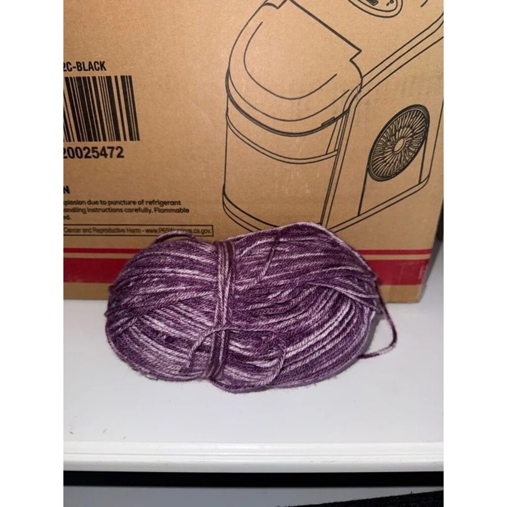 Skein of Purple Yarn